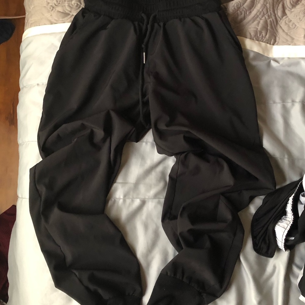 Black Joggers